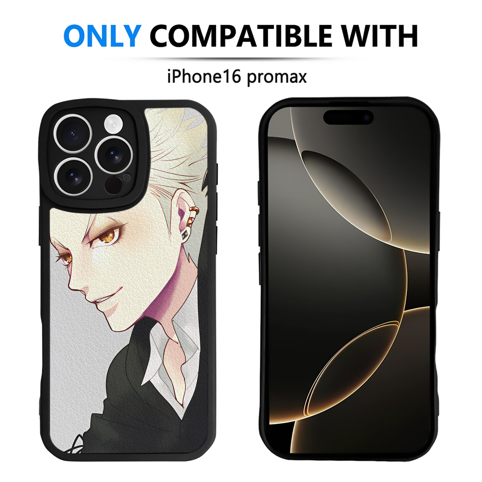 （画像用） ハイキュー!! Haikyu!! 【iPhone 16シリーズ対応】シリコンスマホケース（レザー調） 材質：シリコン